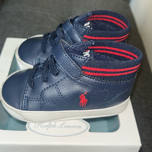 Polo Ralph Lauren Babyboy Crib Shoes - Picture 1 of 5